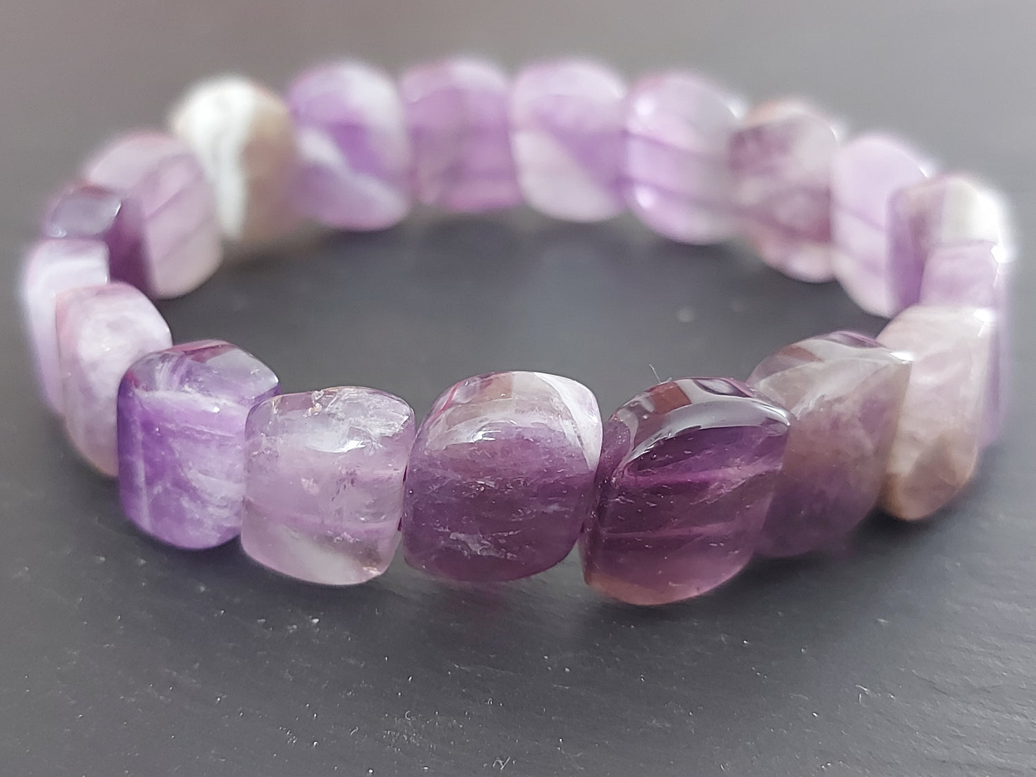 Bracelet  Plaquettes | Améthyste