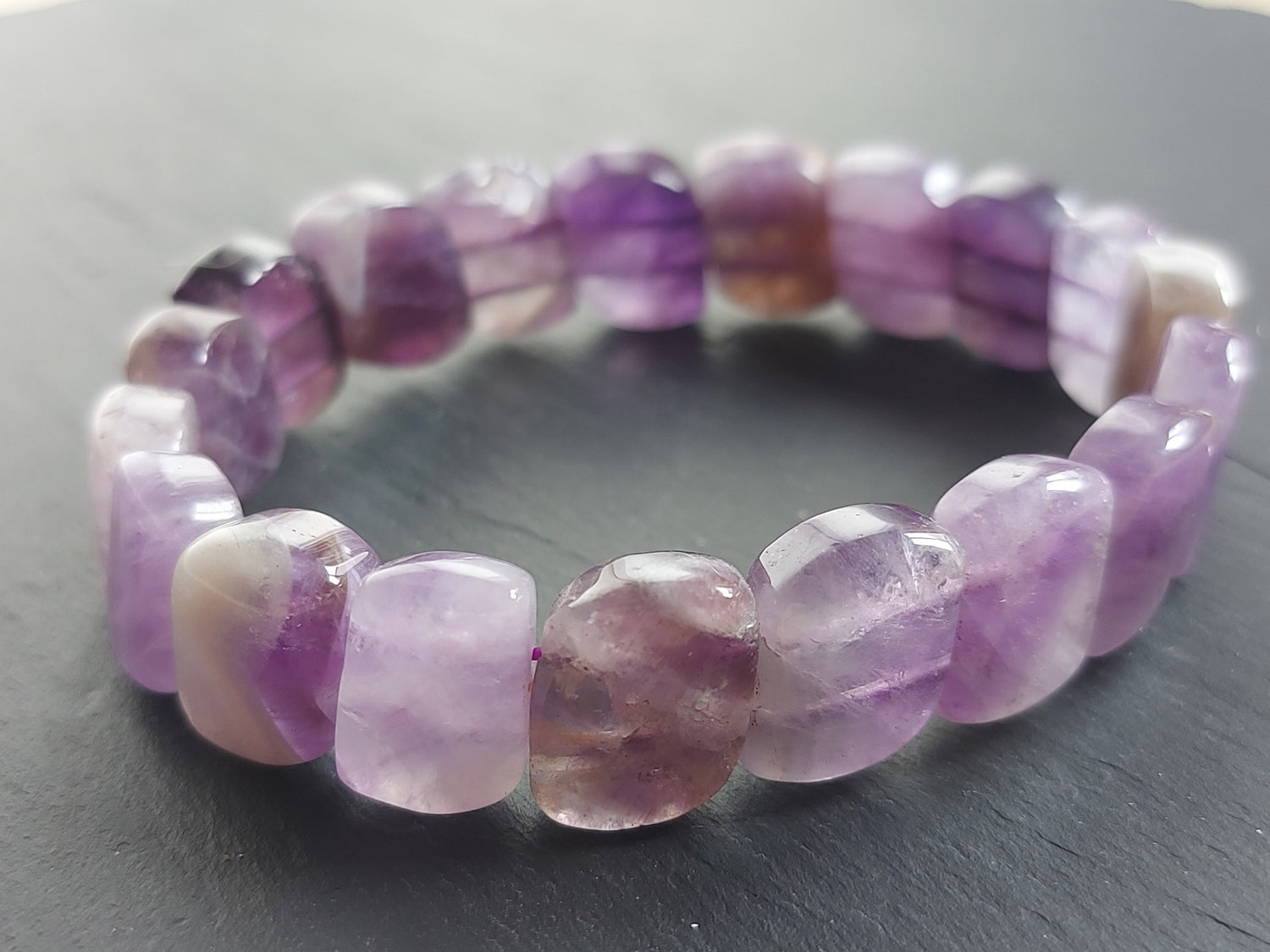 Bracelet  Plaquettes | Améthyste