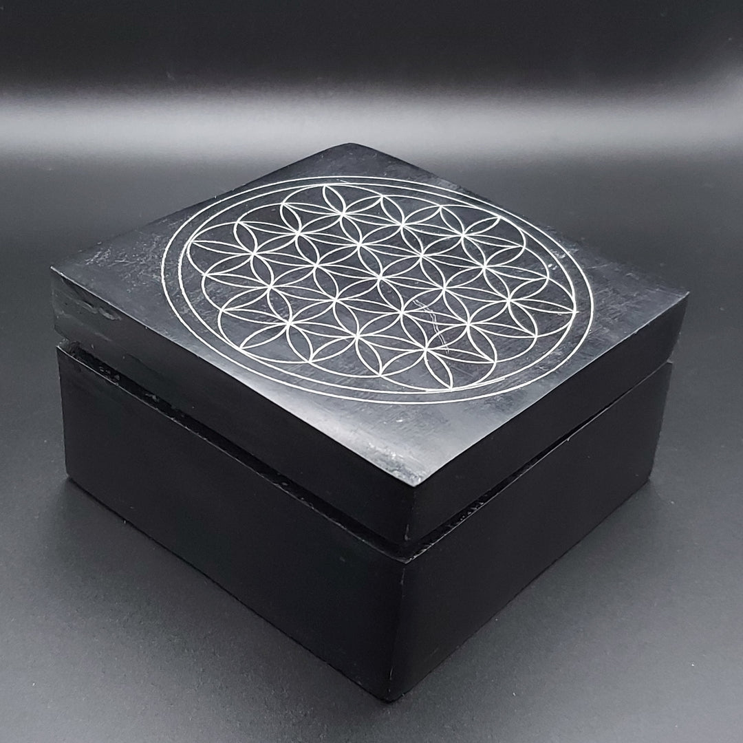 Boite à Bijoux carrée en Saponite