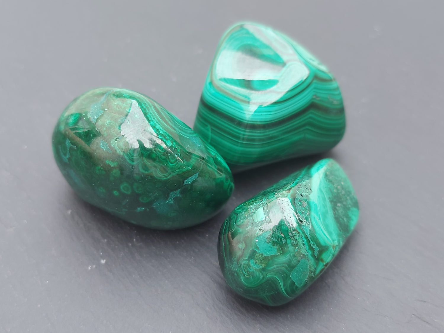 Pierre roulée | Malachite