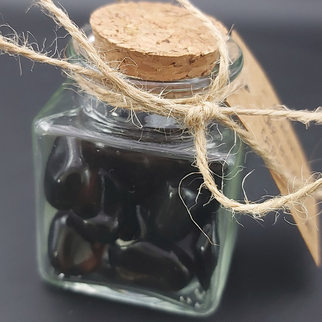 Pierre roulée | Obsidienne Larme d'Apache