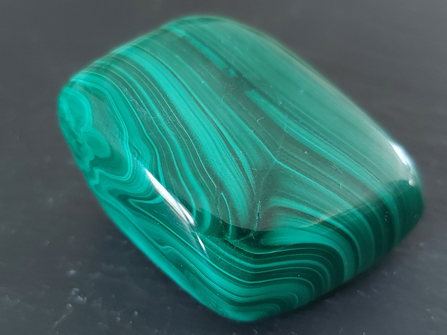 Pierre roulée | Malachite XL