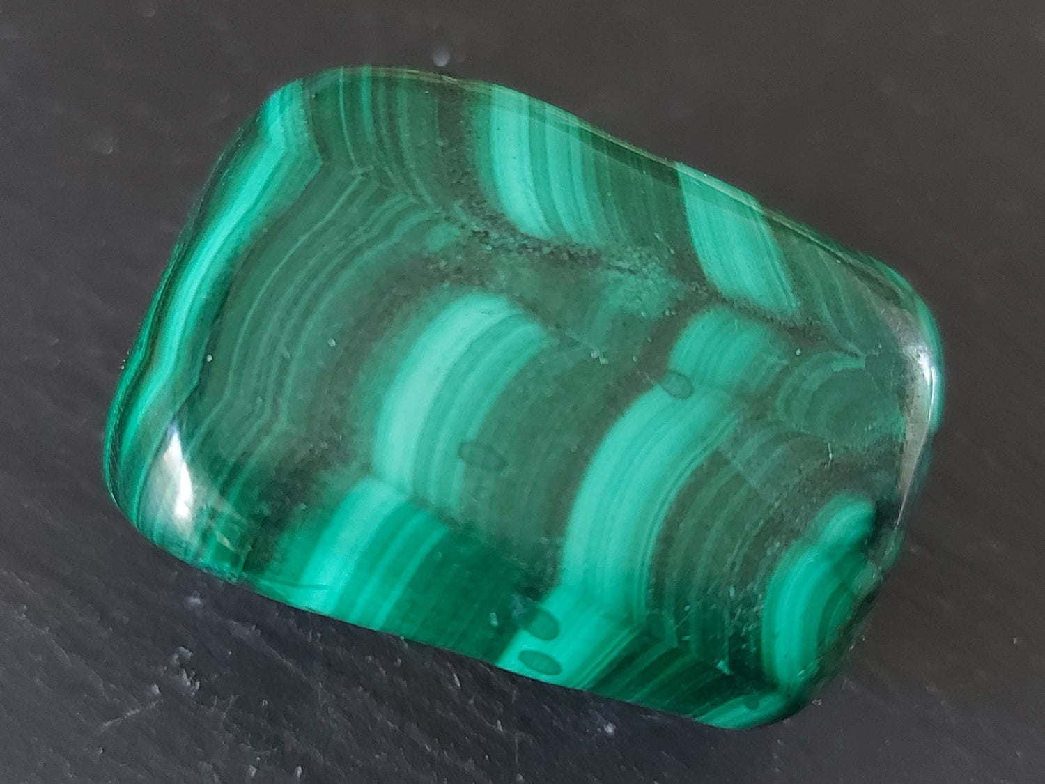 Pierre roulée | Malachite XL