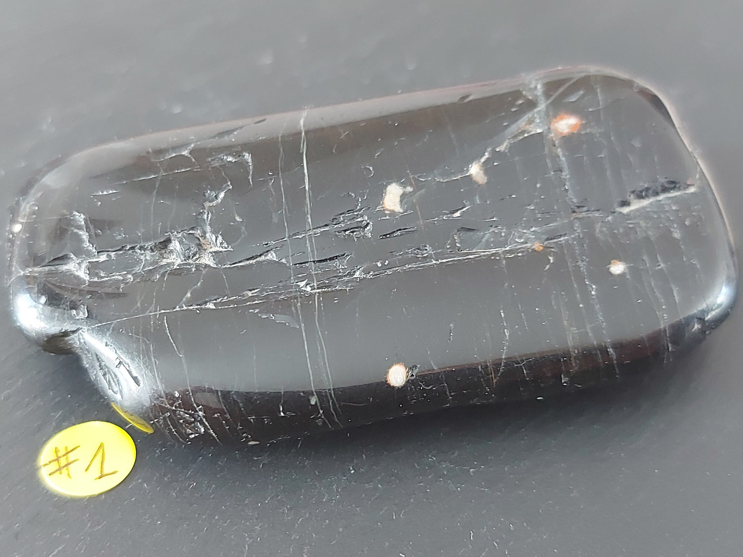 Pièce Unique | Tourmaline noire polie XL 