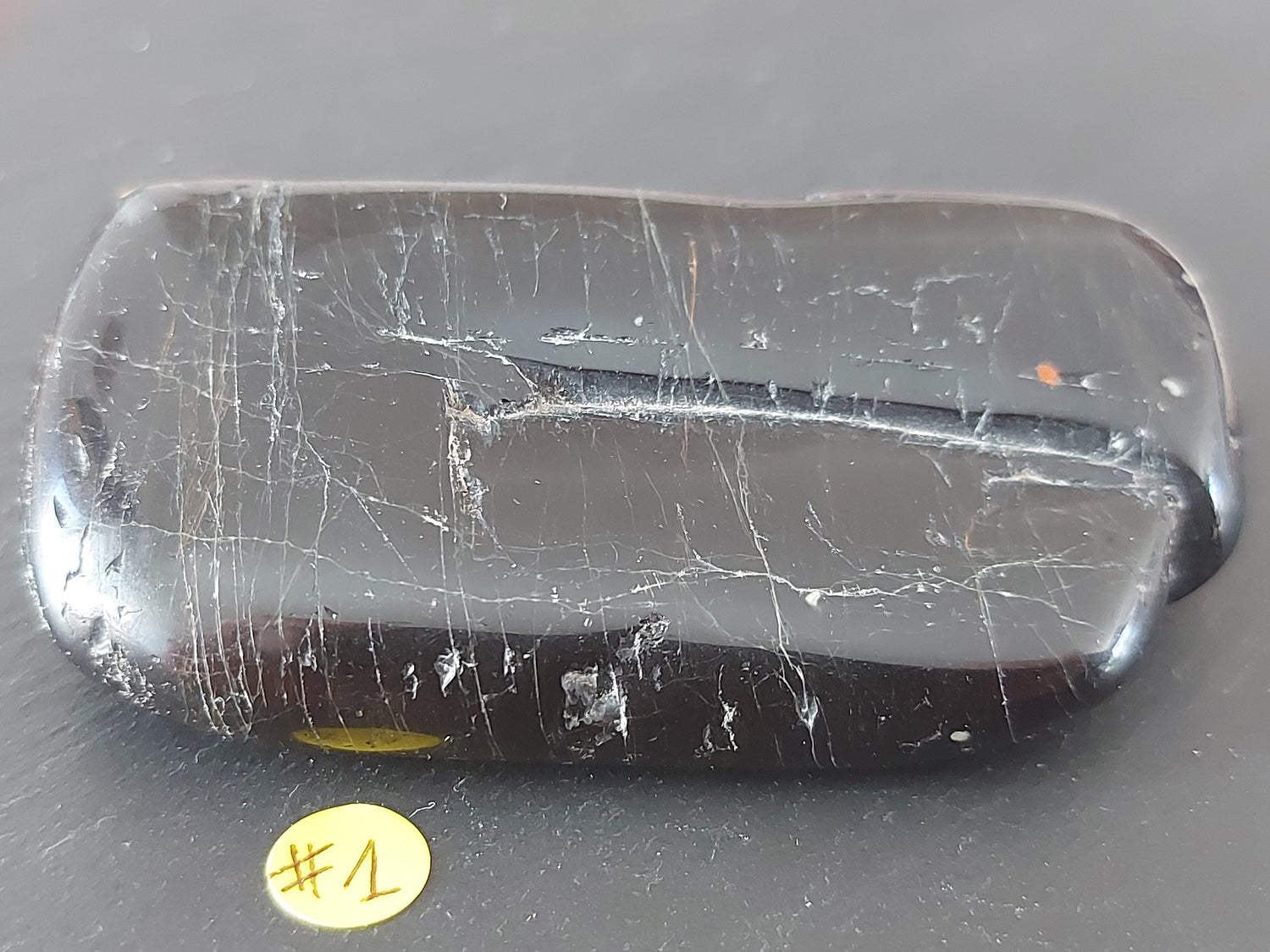 Pièce Unique | Tourmaline noire polie XL 