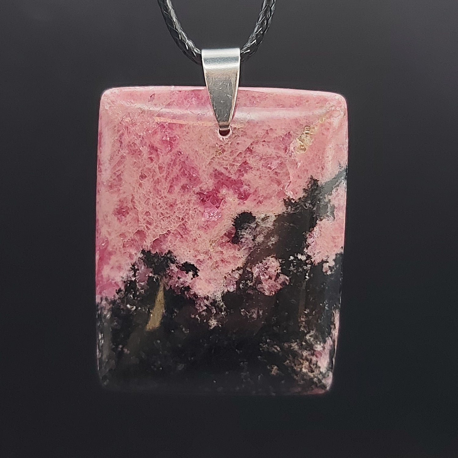Pendentif | Rhodonite