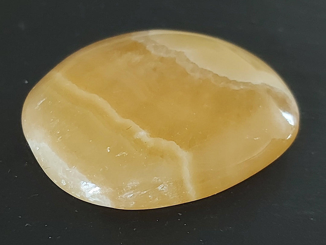 Pierre plate | Calcite Jaune