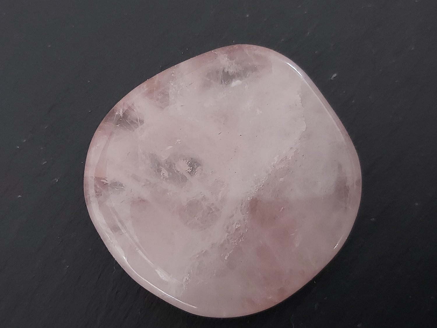 Pierre plate | Quartz Rose